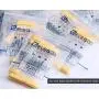Elegoo 17 Values 1% Resistor Kit Assortment, 0 Ohm-1M Ohm (Pack of 525) RoHS Compliant