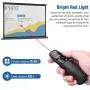 BEBONCOOL Wireless Presenter Remote, 2.4GHz Wireless USB Presenter PowerPoint Remote PPT Clicker for Presentation