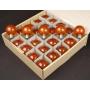 Novelty Lights 25 Pack G50 Outdoor Patio Globe Replacement Bulbs, Orange, E17/C9 Intermediate Base, 7 Watt