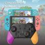 Switch Pro Controller for Nintendo Switch Comfortable 1200mAh Long-Time Play Wireless Gamepad Support Motion Control Dual Vibration Turbo Funtion