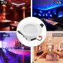 Smart LED Recessed Downlight, FVTLED 1pcs Wireless Bluetooth 9W 4 inch 700LM 2700K-6500K Dimmable RGBWC Multicolor Color 5 in 1 Ceiling Spotlight Can Light