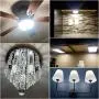 E12 LED Bulbs, 16W LED Candelabra Bulb 120 Watt Equivalent,1400lm, Decorative Candelabra Base E12 Non-Dimmable LED Chandelier Bulbs, Warm White 3000K, LED Corn Lamp, Pack of 4