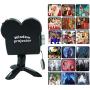 OOCOME Halloween Christmas Window Projector, Holographic Projection with Tripod, Christmas Halloween Window Projector with 12 Movies, Outdoor Garden Decoration for Halloween/Christmas