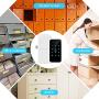 Electronic Cabinet Lock Kit, Digital Touch Keypad Lock, Code/RFID Card/Wristband Entry, Keyless Door Lock for Spa Door Cabinet Jewelry Box