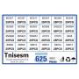 Tnisesm 625Pcs 24 Values NPN PNP Power General Purpose Transistors Assortment Kit BC327 - S9015 for Hobby Electronics, Audio-Video, Repair & Electronic Projects