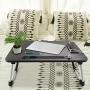 Slendor Laptop Desk Foldable Bed Table Folding Breakfast Tray Portable Lap Standing Desk Notebook Stand Reading Holder for Bed/Couch/Sofa/Floor