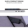 AUKEY USB C Hub Ultra Slim USB C Adapter with 4 USB 3.0 Ports USB Type C Hub for MacBook Pro, Google Chromebook Pixelbook, XPS, Samsung S9/S8 and More USB Type C Devices (Black)