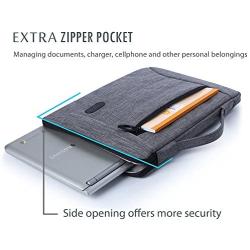ProCase 12-12.9 Inch Laptop Sleeve Case Cover Bag for MacBook Surface Pro 7 / Pro 6 / Surface Pro 2017/ Pro 4 3, Apple iPad Pro, Most 11'' 12'' Laptop Ultrabook Notebook MacBook Chromebook -Grey
