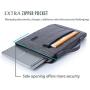 ProCase 12-12.9 Inch Laptop Sleeve Case Cover Bag for MacBook Surface Pro 7 / Pro 6 / Surface Pro 2017/ Pro 4 3, Apple iPad Pro, Most 11'' 12'' Laptop Ultrabook Notebook MacBook Chromebook -Grey