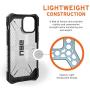 URBAN ARMOR GEAR UAG Designed for iPhone 12 Mini Case [5.4-inch Screen] Rugged Lightweight Slim Shockproof Transparent Plasma Protective Cover, Ash