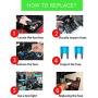 HICKS 50 Pack Medium Auto Fuses 1 AMP APM/ATM 32V Blade Style Fuses 1A Short Circuit Protection Car Fuse - 50Pack