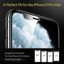 ESR Screen Protector Compatible for iPhone 11 Pro Max,iPhone XS Max [2 Pack] [Easy Installation Frame] [Case Friendly], Premium Tempered Glass Screen Protector for iPhone 6.5 Inch (2019)