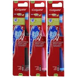 Colgate 360 Surround Sonic Power Full Head, Medium 1 ea (Pack Of 3)