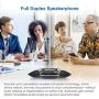 VTech VCS702 ErisStation DECT 6.0 Conference Phone with Two Wireless Mics using Orbitlink Wireless Technology