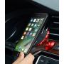 Aokeo Car Phone Mount, Universal 360° Rotational Magnetic Phone Holder: Universal Cradle Stand Holder for iPhone 8/X/XS/XS MAX/7/7 Plus/6s/6 Plus/5s, Samsung Galaxy S7/S8/S9/S10, LG, Huawei, Etc(Red)