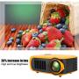 Mini Handheld Projector,Mini Portable Projector Household Projector … (Orange Black)