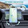 [2021 Upgraded] Miracase Magnetic Phone Car Mount,[2nd Generation-Strong Magnets&Clip] Hands Free Cell Phone Holder for Car, Universal Air Vent Car Phone Holder Mount for All Cell Phones