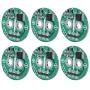 Diyeeni 6Pcs Super Capacitor Protection Board, 2.5V Super Farad Capacitor Board Protection Board Module, Protects Capacitor from Exceeding The Limiting Voltag