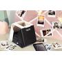 KiiPix Portable Photo Printer, Black