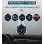 AUTOOL X95 GPS Slope Meter Car Inclinometer Level Tilt Gauge, Car HUD GPS Speedometer MPH Car Electronic Compass Clinometer Indicator, Digital Inclinometer Car Angle Slope Meter for Off-Road Vehicle