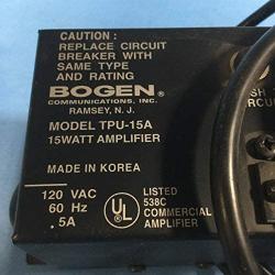 Bogen 15 Watt Amplifier