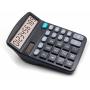 OFFDIX Large Office Calculators Office Desktop Black Calculator for 2018 Gift, Solar and Battery Dual Power Electronic Calculator Portable 12 Digit Large Office Calculator LCD Display Desk Calculator