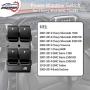 Drive Side Power Window Master Control Switch for | Chevy Silverado 1500 2500HD 3500HD,Traverse,HHR,GMC Sierra 1500 2500HD 3500HD,Yukon,Buick Enclave | Replaces OE# 20945129, 25789692, 25951963