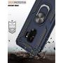 Galaxy S9 Case,Military Grade 16ft. Drop Tested Dual Layered Heavy Duty Cover with Magnetic Ring Kickstand Compatible with Car Mount Holder,Protective Phone Case for Samsung Galaxy S9 Nice Blue