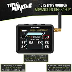 Minder Research TM22141 TireMinder i10 RV TPMS with 4 Transmitters