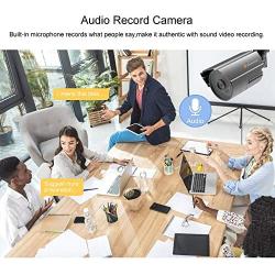 CCTV Security Camera System, Jennov 8CH H.264+ Home Surveillance Security DVR Kit with 1TB HDD, 4PCS 5MP Outdoor Bullet Cameras Waterproof,Audio Recording,Email Alert,24/7 Home Business Monitoring