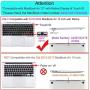 MOSISO MacBook Air 13 inch Case 2020 2019 2018 Release A2337 M1 A2179 A1932,Plastic Hard Case&Bag&Keyboard Skin&Webcam Cover&Screen Protector Compatible with MacBook Air 13 inch Retina, Airy Blue