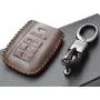 Vitodeco Genuine Leather Smart Key Keyless Remote Entry Fob Case Cover with Key Chain for Acura RLX, Acura TLX, Acura ILX (4 Buttons, Brown) Vitodeco Genuine Leather Smart Key Keyless Remote Entry Fob Case Cover with Key Chain for Acura RLX, Acura TLX, Acura ILX (4 Buttons, Brown)