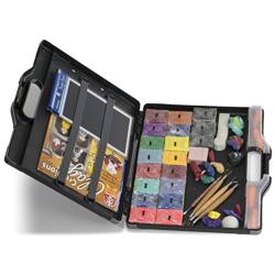 Officemate OIC Carry All Clipboard Storage Box, Letter/Legal Size, Black and Gray (83324)