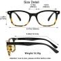 Blue Light Blocking Glasses, Photochromic Gray Sunglasses, Anti Eyestrain, Computer Reading Glasses, TV Glasses for Women/Men