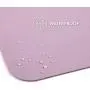 Bedsure Genuine Leather Desk Pad, Office Desk Mat Blotter on top of desks, Large Computer Desk Mat, Waterproof Non Slip Lavender Mouse Desk Pad Protector for Office and Home (Purple, 15.7x31.5 inches)