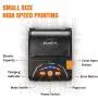 MUNBYN Android Mini Receipt Printer with Carry Case, 58mm Portable Bluetooth Mobile Thermal Printer, High Print Speed and ESC/POS Print Commands Set (Renewed)