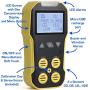 Basic MULTIGAS + Pump Analyzer, Detector, Meter by Forensics | O2, CO, H2S, LEL | USB Recharge | Sound, Light & Vibration Alarms | USA NIST Calibration |