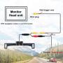 DoHonest P29 HD 1080P Backup Camera with 7 Auto LED Lights Hitch Camera Rear/Front View Camera for Cars,Trucks, Suvs, RVs with Super Night Vision IP69K Waterproof 150˚ Perfect View Angle