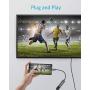 Anker USB C to HDMI Adapter (4K@60Hz), PowerExpand+ Aluminum Portable USB C Adapter, for MacBook Pro, MacBook Air, iPad Pro, Pixelbook, XPS, Galaxy, and More (Compatible with Thunderbolt 3 ports)