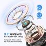 Wireless Earbuds, Mpow MX1 Bluetooth Headphones w/Wireless Charging Case/USB-C Charge, 4 Mics Noise Reduction in Ear Headset, 35H Playtime/Hi-Fi Stereo/Touch Control, IPX8 Waterproof Sport Earphones