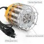 LED Temporary High Bay Light, LGL Lighting 60W LED Temporary Work Light 5000K Daylight 7,200 Lumens 250W HID/HPS/MH Replacement, 6000V Surge Protection