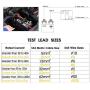 M1A2 Circuit Breaker 200A Waterproof Fuse Inline Holder Resettable Fuse Manual Reset 12V-48V DC for Car Audio RV Home Marine Boat Truck Trolling Motors