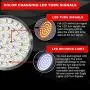 Eagle Lights Generation II Front LED Turn Signals with White Running Lights for Harley Davidson Motorcycles, 2-Inch Bullet Style Turn Signals