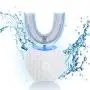 Sunshine Health Products U-Shape Electronic Sonic Toothbrush & LED Teeth Ultra Whitening Kit 35% Carbamide Peroxide Gel Syringe