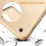 DTTO Mini Case for iPad Mini 3/2/1, (Not Compatible with Mini 5th Generation 2019) Ultra Slim Lightweight Smart Case Trifold Cover Stand with Flexible Soft TPU Back Cover [Auto Sleep/Wake],Gold