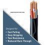 Romex 63949232 50 ft. 8/3 Black Stranded CU SIMpull NM-B Wire