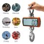 NEWTRY 1000kg/2200lb Wireless Electronic Digital Crane Scale Heavy Duty Industrial Hanging Scale with Remote Control and Charger (Orange, 1000kg/2200lb)