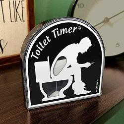 Toilet Timer by Katamco (Classic), Funny Gifts for Men, Husband, Dad, Fathers Day, Birthday Gag