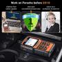 FOXWELL NT510 Elite Full-System Diagnostic Tool for Porsche, OBD2 Scanner Code Reader HVAC 4WD Bi-Directional Scan Tool with Oil Reset EPB SAS TPS TPMS and Battery Registration etc