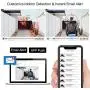 ZOSI 1080P H.265+ Home Security Camera System,5MP Lite 8 Channel Surveillance DVR with Hard Drive 1TB and 4 x 1080p Weatherproof CCTV Dome Camera Outdoor Indoor with 80ft Night Vision, Motion Alerts